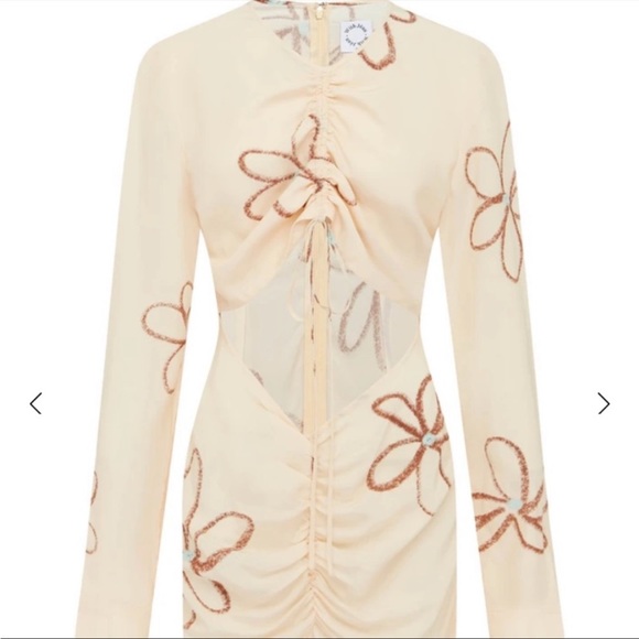 With Jean Hermana Dress | Chalk and Flowers Mini - Picture 2 of 7